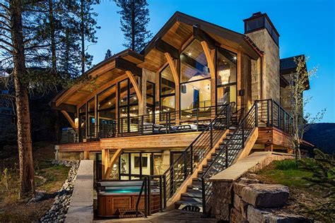 Luxurious Rustic Colorado Mountain Home By Pinnacle Mountain Homes