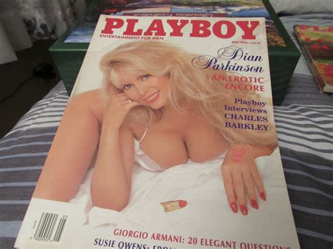Playboy Magazine May Dian Parkinson Erotic Encore Charles Barkley Interv W Values Mavin