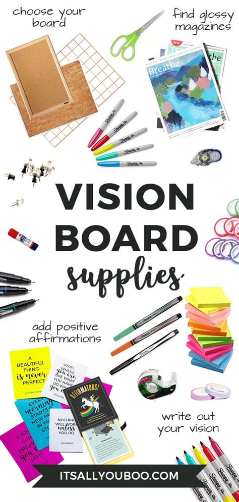 How To Make A Vision Board That Works Free Vision Board Quotes