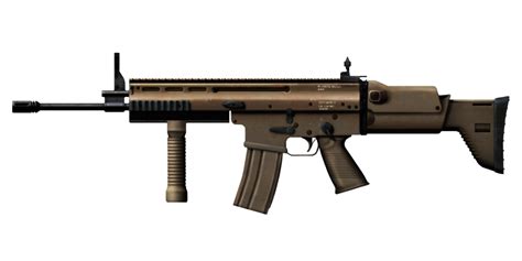 Scar Assault Rifle Png Transparent Image Download Size 1024x512px