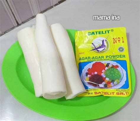 Cara gampang membuat ongol ongol ubi kayu/singkong anti ribet! Resep Ongol Ongol Singkong Agar-Agar ala Mama Ina - Mama Ina