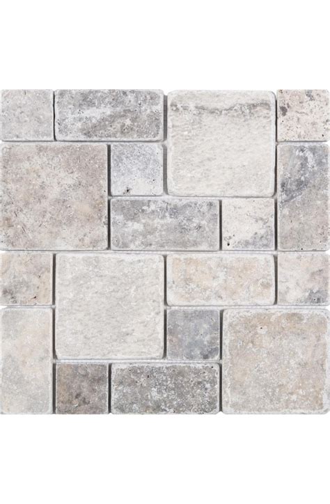 Flooring Tile Satori Silver Crescent 12 In X 12 In Honed Natural