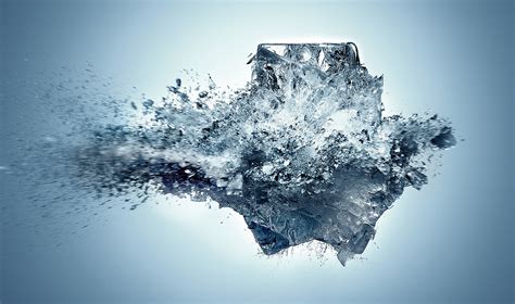 Ice Explosions On Behance