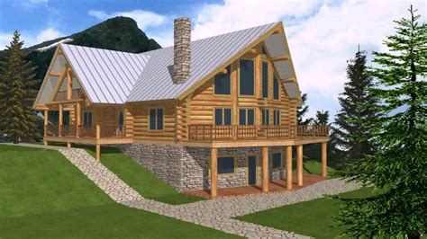 Log Cabin Floor Plans With Loft And Basement Flooring Site