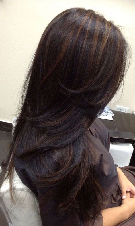 Hair Color For Black Hair Indian Hair Color Indian Hair Highlights