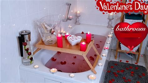 Valentines Day Bathroom Idea ️ ️romantic Hot Bath For Valentine Youtube