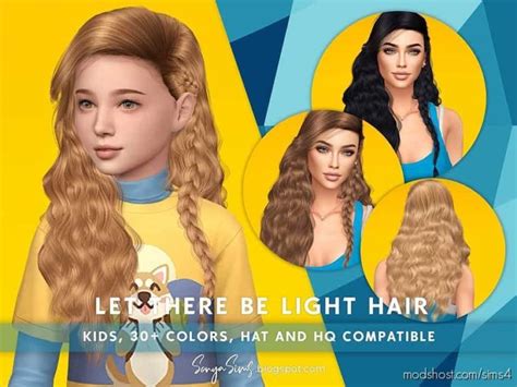 Sims 4 Child Hair Color Mod