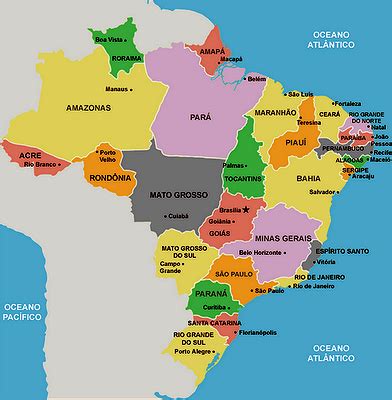Brasil Unidades Federativas Familysearch Wiki