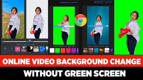 Online Video Background Change Without Green Screen Online Video