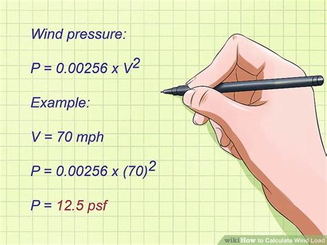 4 Ways To Calculate Wind Load Wikihow