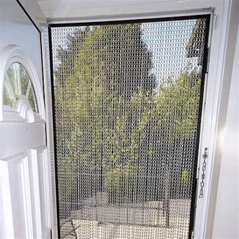 The Buzz Aluminium Chain Fly Screen For Doors Door Superstore