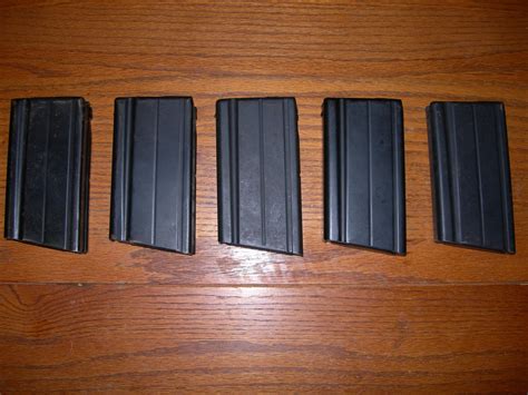 Fn Fal Used Metric 20 Round Steel Mags For Sale