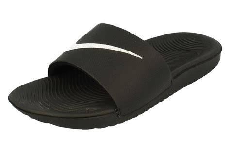 Buy Nike Kawa Slide Gsps 819352 Junior Slides Uk 6 Us 7y Eu 40 Black
