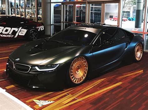 Cost aside, the only disadvantage to carbonfibre construction i can see is the way it transmits noise: Matte Black BMW i8 Lowrider Is A Miss For Me