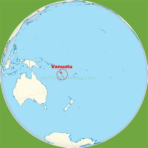 Wir bieten anklickbare karte der welt und leicht herunterladbaren world atlas, karten der kontinente, länder und städte, die für kinder, schüler, lehrer und reisende nützlich sind. Vanuatu location on the Pacific Ocean map