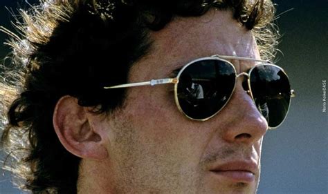 Senna Almost An Indycar Driver Aryton Senna Round Sunglasses Mens