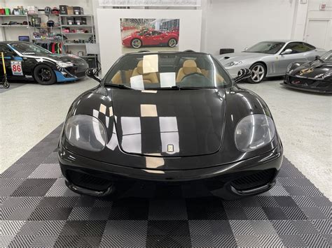 The f1 transmission is slick but i would not want to have to replace it. Used 2003 Ferrari 360 Convertible 2D Spider 3.6L V8 For Sale ($89,997) | Track and Field Motors ...
