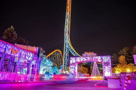 Roll Amongst Millions Of Twinkling Lights At The Six Flags ‘holiday In