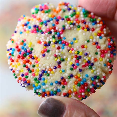 I can't get over how creative these sugar cookies are! Rainbow Sprinkle Sugar Cookies | Recipe | Best holiday cookies, Sugar cookies, Cookie gifts