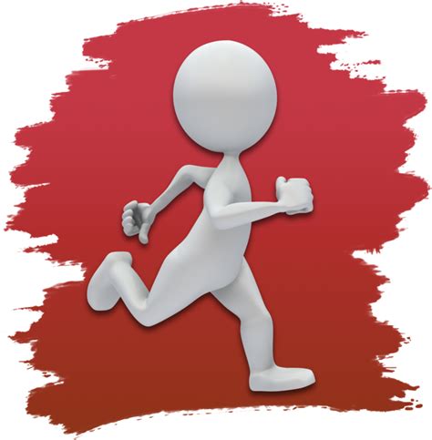 Stick Figure Running Png Isolated Hd Png Mart
