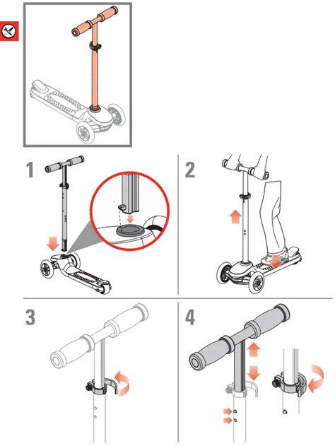 Razor Rollie Dlx Convertible Kick Scooter Instruction Manual