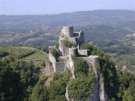 Srebrenik Castle Near Tuzla Bosnia I Herzegovina A Beautiful Country