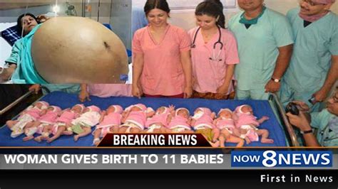 She and husband peter soon found out they were. Indiana Woman Gives Birth To 11 Babies WITHOUT C-Section ...