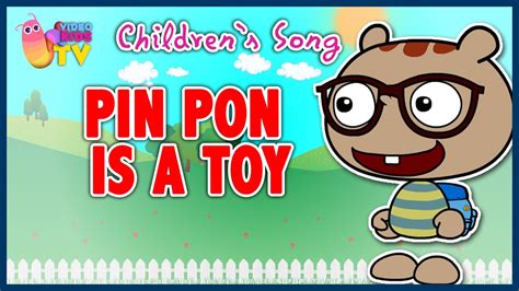 Pin Pon Is A Toy ♫♪ Childrens Song Cartoons Youtube