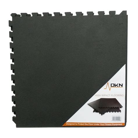 Dkn 6 Piece High Impact Interlocking Floor Protection Mat