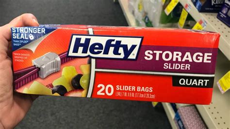 Hefty Slider Bags As Low As 077 At Target Living Rich With Coupons