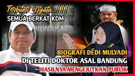 Perempuan Gelar Doktor Asal Bandung Teliti Biografi Kang Dedi Mulyadi