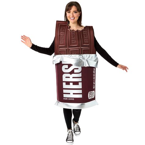 hershey bar candy adult unisex halloween costume