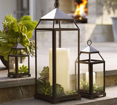 Malta Lantern Bronze Finish Pottery Barn Au