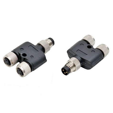 M8 5 Pin Y Splitter Connector China Supplierm8 6 Pin Y