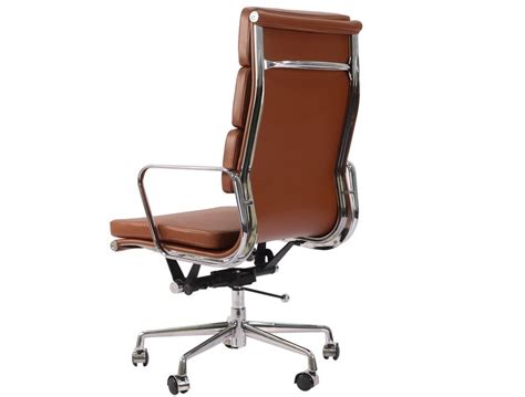 But it created a whole new way of thinking by stretching the cover over an ergonomic, aluminium frame. Eames Style EA219 - High Back Soft Pad - Leather Office ...