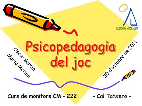 Ppt Psicopedagogia Del Joc Powerpoint Presentation Free Download