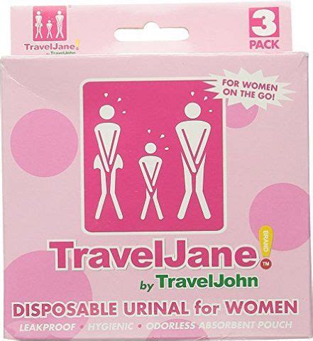 Travel Jane Disposable Urinal For Women Count Box Pack