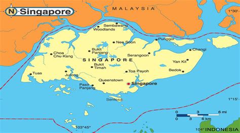 View a variety of singapore physical, political, administrative, relief map, singapore satellite image, higly detalied maps, blank map, singapore world and earth map. Map of Singapore - Hyderabad Overseas Consultants
