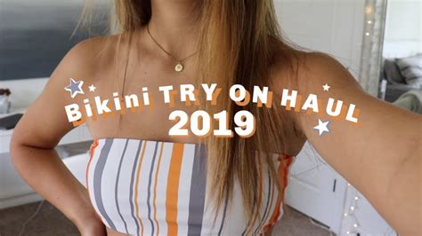 Bikini Try On Haul Summer Youtube