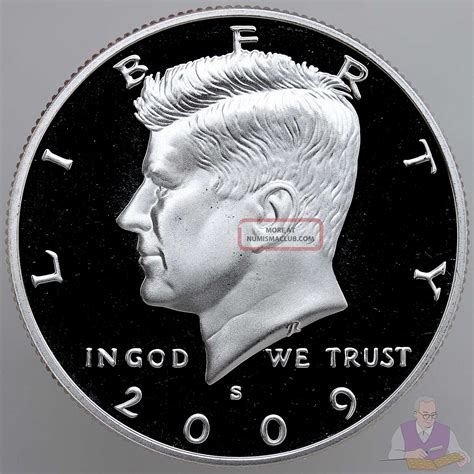 2009 S Kennedy Half Dollar Gem Deep Cameo Cn Clad Proof Coin