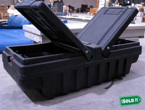 Contico Tuff Box Truck Tool Box Durable Plastic Black Ebay