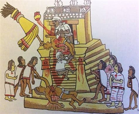 El Mito De Los Sacrificios Humanos En La Cultura Del Anáhuac