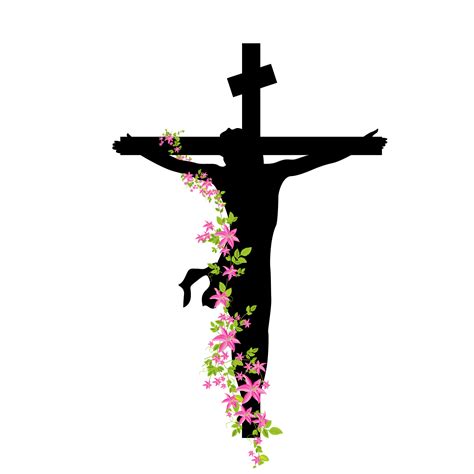 Cristo Com Silhueta Cruzada Png Transparente Stickpng Images And