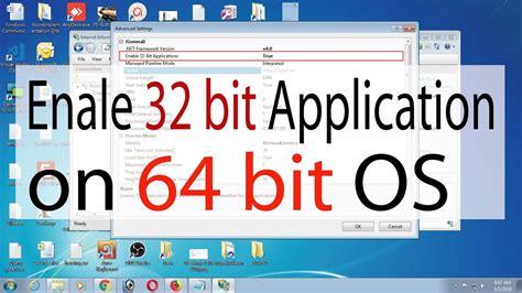 How To Enable Bit Applications In Windows Bit Install Run Os