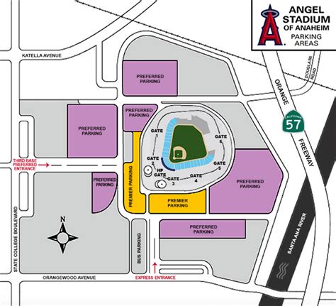 Dodgers Parking Map