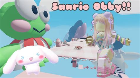 Lets Play Sanrio Obby Roblox Youtube