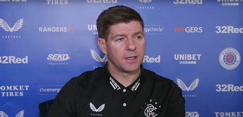 No Contact Stevie G Confirms Situation On Midfielder Ibrox Noise