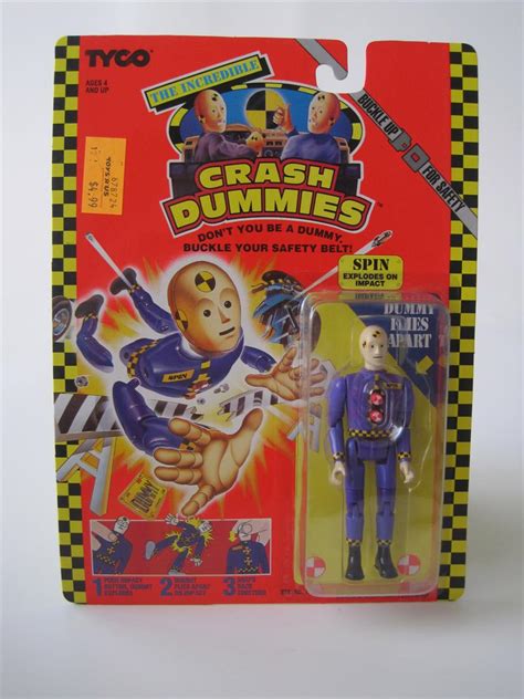 Tyco The Incredible Crash Dummies Carded Spin