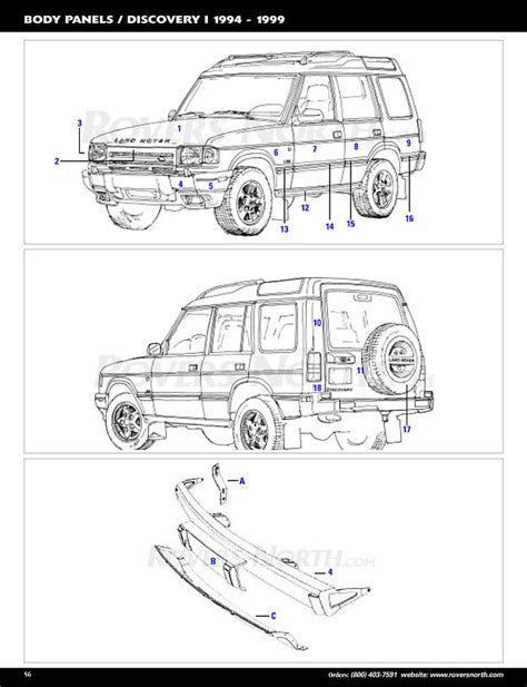 Land Rover Parts Diagram