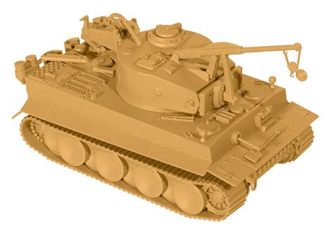 Roco 05112 German Recovery Tank Vi Tiger